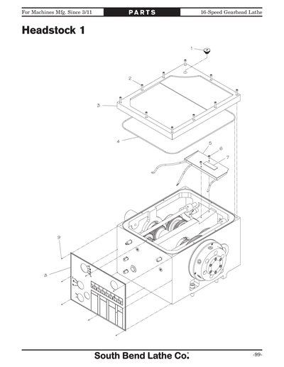 Part Diagram for SB1055F