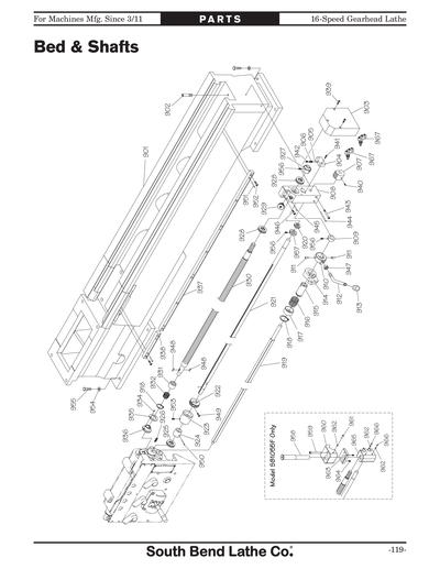 Part Diagram for SB1055F