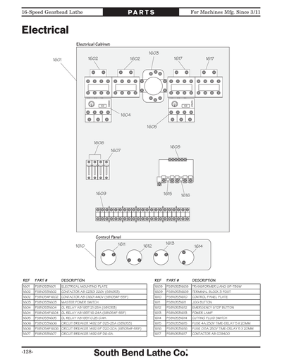 Part Diagram for SB1055F