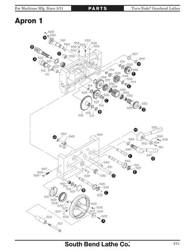 Part Diagram for SB1057F