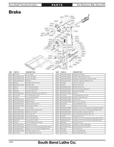Part Diagram for SB1057F