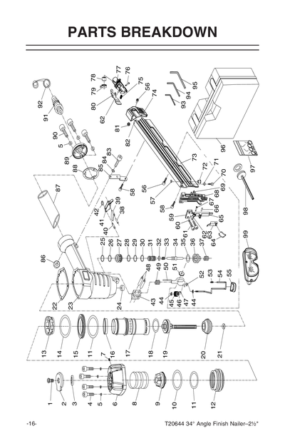 Part Diagram for T20644