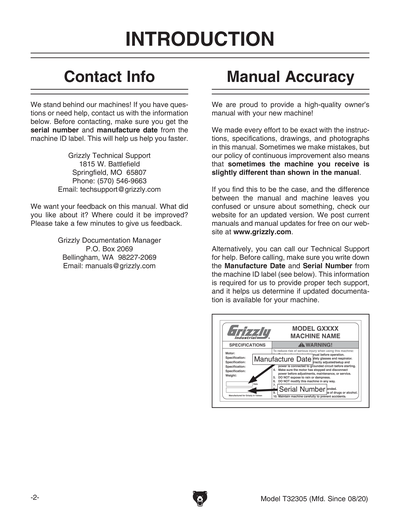 Part Diagram for T32305