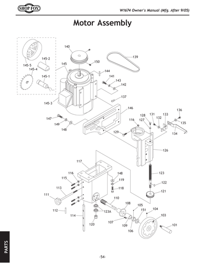 Part Diagram for W1674