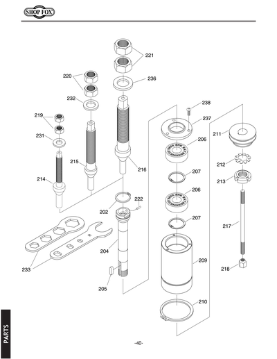 Part Diagram for W1702
