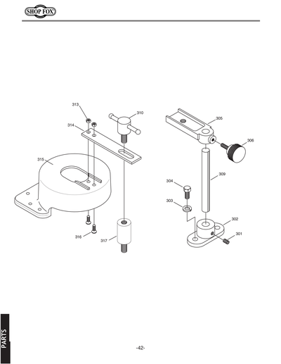 Parts for 3 HP Shaper - Grizzly Industrial, Inc.
