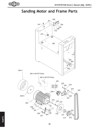 Part Diagram for W1737
