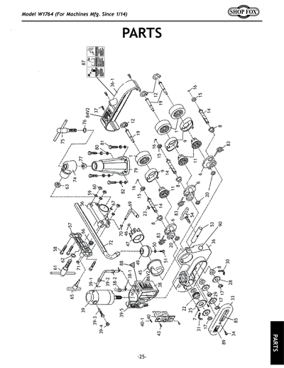 Part Diagram for W1764
