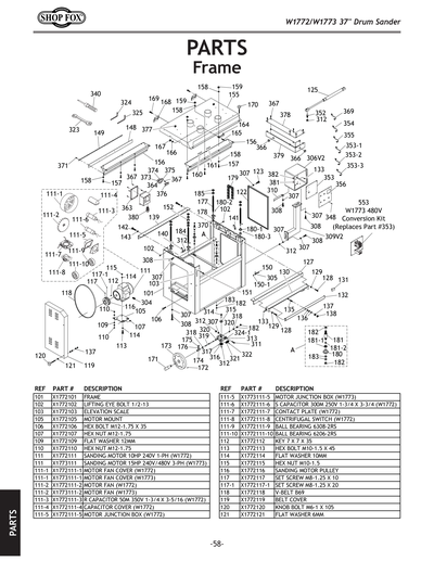 Part Diagram for W1773