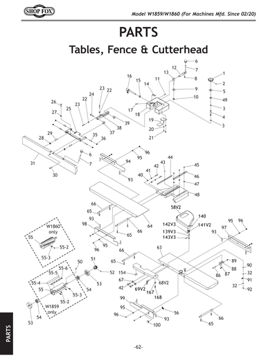 Part Diagram for W1859