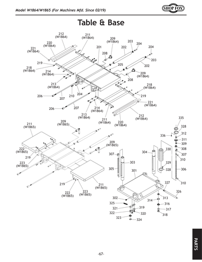Part Diagram for W1865