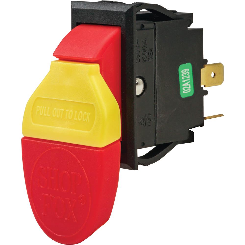 Shop Fox D2751 - Paddle Switch 125V/250V - Grizzly Industrial, Inc.