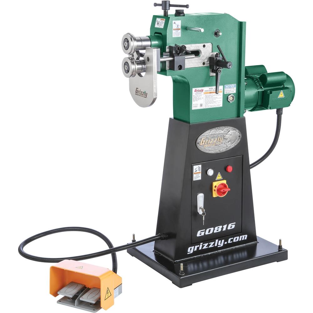 Grizzly G0816 - Heavy-Duty Bead Roller - Grizzly Industrial, Inc.