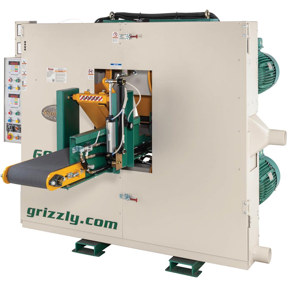 Grizzly G0919 - Twin-Head/Dual-Blade Resaw Bandsaw - Grizzly