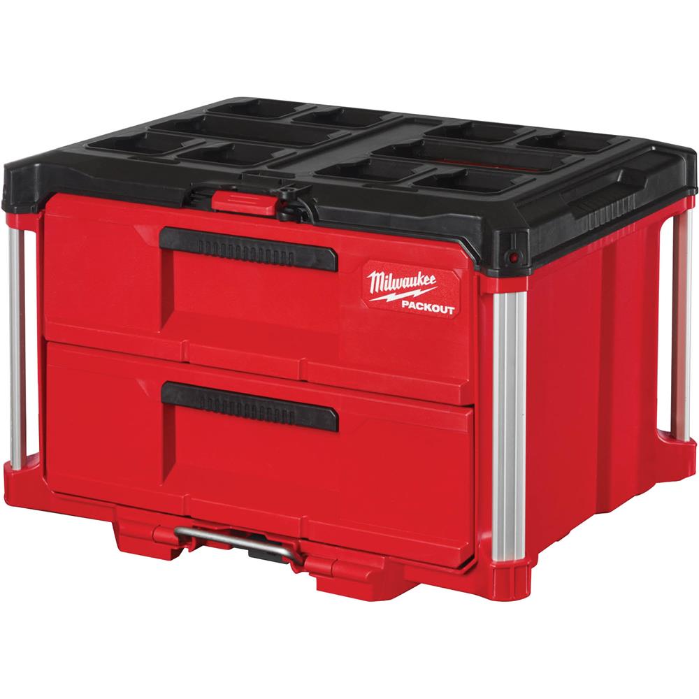 Milwaukee T33122 - Packout 2-Drawer Tool Box - Grizzly Industrial