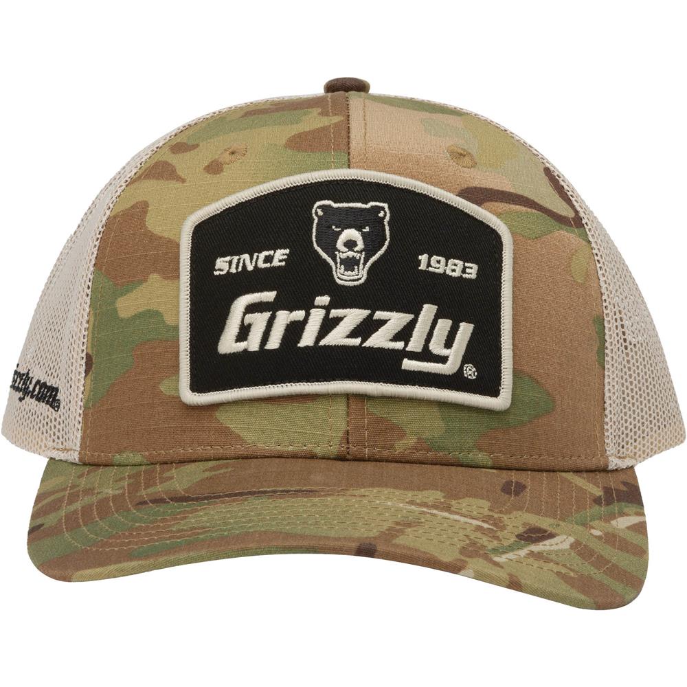 grizzly tobacco hat Grizzly T33966 Multi-Camo Hat