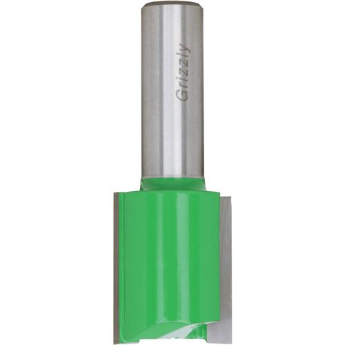 Image for Grizzly C1017 - Double Fluted Straight Bit, 1/2" Shank, 1" Dia.