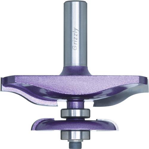 Image for Grizzly C1409Z - Ogee 3" Raised Panel Bit, 1/2" Shank