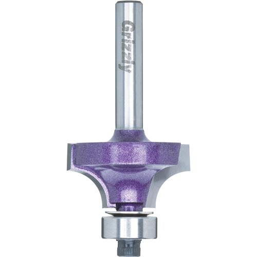 Image for Grizzly C1717Z - 5/16"r Anti-Kickback Roundover Bit, 1/4" Shank