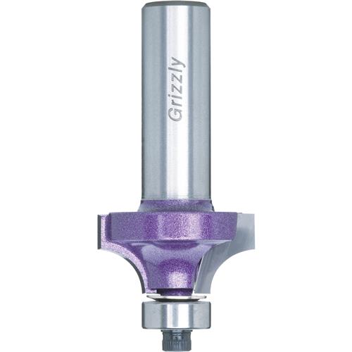 Image for Grizzly C1723Z - 5/16"r Anti-Kickback Roundover Bit, 1/2" Shank