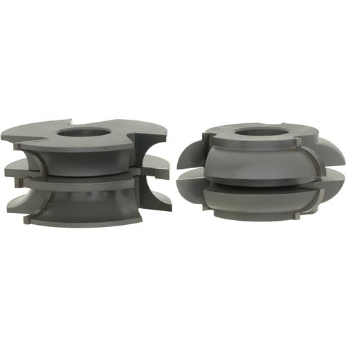 Image for Grizzly C2187 - Entry Doors 6 pc. Stile & Rail Set - Quarter Round, 1-1/4" Bore