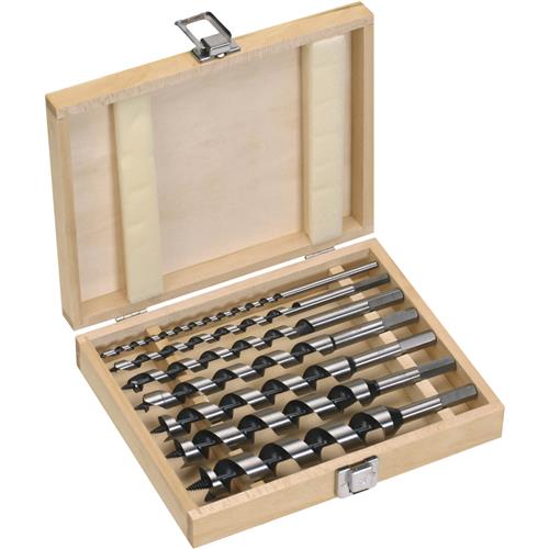 Image for Steelex D2021 - Deluxe Screw Tip Auger Bit, 7 Pc. Set