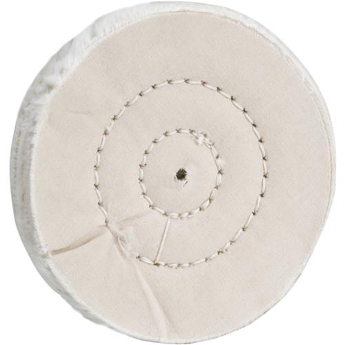 Image for Woodstock D2510 - 4" x 40 Ply x 1/4" Soft Muslin Buffing Wheel, 5,000 RPM