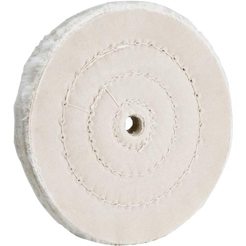 Image for Woodstock D2512 - 5" x 40 Ply x 1/2" Soft Muslin Buffing Wheel, 5,000 RPM