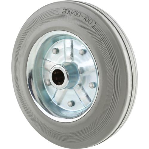 Image for Steelex D2646 - 8" Gray Rubber Tire