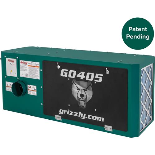 Grizzly G0405 - 1 HP Bear Trap Undermount Dust Collector - Grizzly