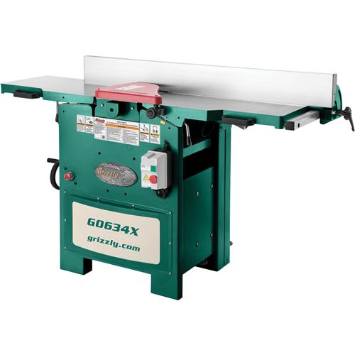 Image for Grizzly G0634X - 12" 5 HP Planer/Jointer with V-Helical Cutterhead