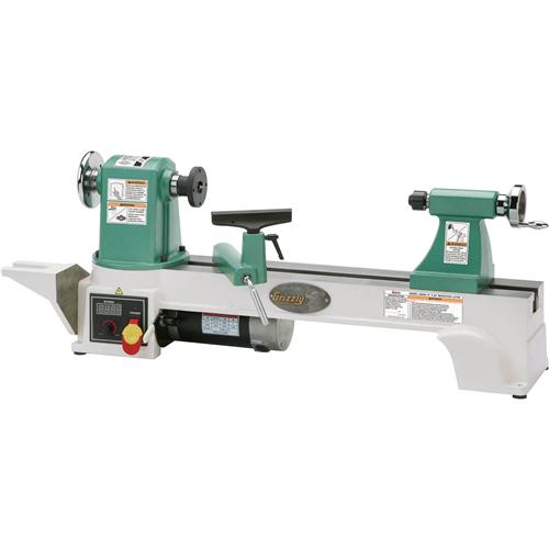 Image for Grizzly G0658 - 12 x 20 Heavy-Duty Bench-Top Wood Lathe