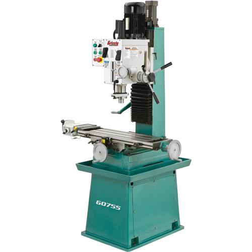 Image for Grizzly G0755 - 10" x 32" 2 HP HD Mill/Drill w/ Stand & Power Feed