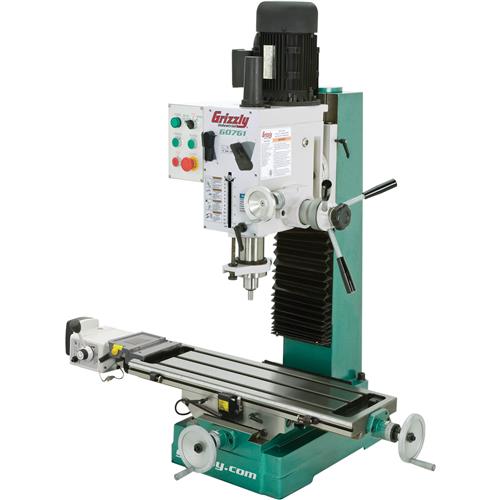 Image for Grizzly G0761 - 10" x 32" 2 HP HD Benchtop Mill/Drill w/ Power Feed & Tapping