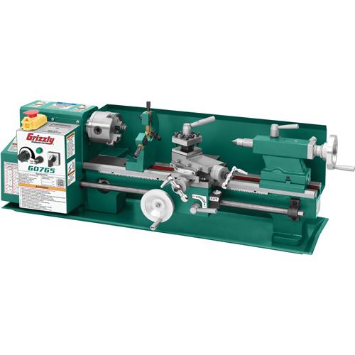 Image for Grizzly G0765 - 7" x 14" Variable-Speed Benchtop Metal Lathe