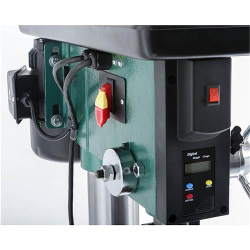 14" Floor Drill Press with Laser and DRO Grizzly Industrial