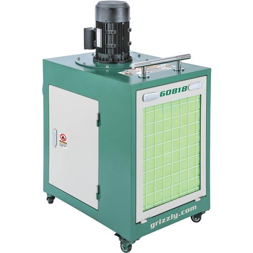 Image for Grizzly G0818 - 1-1/2 HP Metal Dust Collector