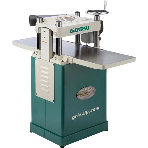 Image for Grizzly G0891 - 15" 3 HP Fixed-Table Planer with Helical Cutterhead