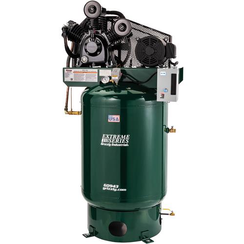 Image for Grizzly G0943 - 120-Gallon 10 HP Extreme Series Air Compressor