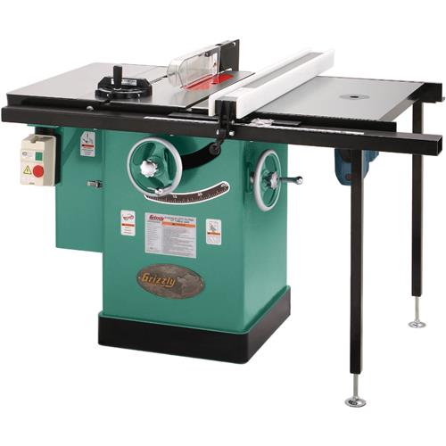 Image for Grizzly G1023SLWX - 10" 5 HP Single-Phase Left Tilt Cabinet Saw