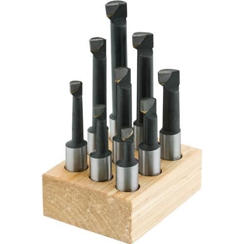Image for Grizzly G4053 - Carbide Boring Bar 9 pc. Set, 1/2" Shank