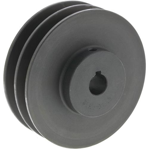 Image for Grizzly G6269 - Double V-Groove Pulley - 4-1/2" Pitch Dia., 5/8" Bore