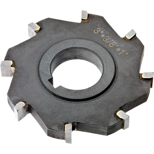 Image for Grizzly G9340 - Carbide Tip Side Mill Cutter 3" x 3/8" x 1" B - 8T