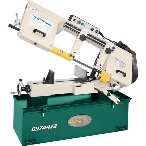 Image for Grizzly G9744Z2 - 10" x 18" 1-1/2 HP Horizontal Metal Cutting Bandsaw