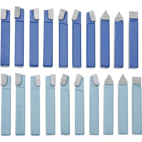 Image for Grizzly G9776 - Carbide-Tipped Tool Bit Sets - 3/8" 20 pc.