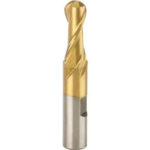 Image for Grizzly G9880 - TiN Coated Ball End Mills - 3/8" Dia.
