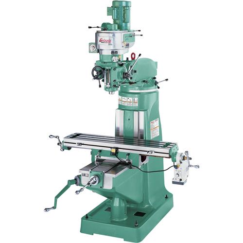Image for Grizzly G9901 - 9" x 42" Vertical Mill w/ Power Feed