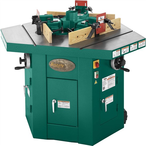 Parts for G9933 3 HP Three-Spindle Shaper - Grizzly Industrial, Inc.