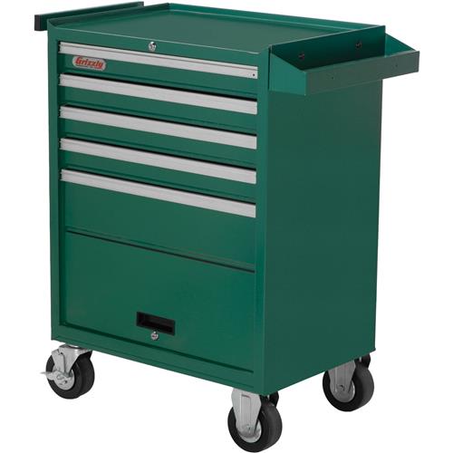 Image for Grizzly H0841 - 5-Drawer Tool Cabinet with Bulk Storage Compartment