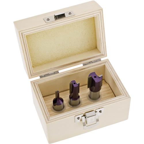 Image for Grizzly H5559 - Straight Plywood Router Bits, 1/2" Shank, 3-Pc. Set